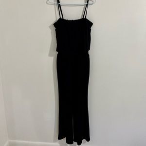 INC International Concepts Black Jumpsuit